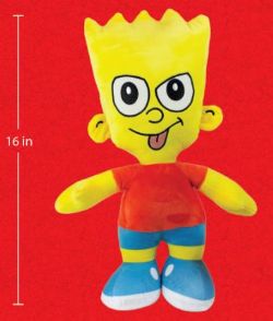 *** PELUCHE DE BART SIMPSON 16'' (40CM)
